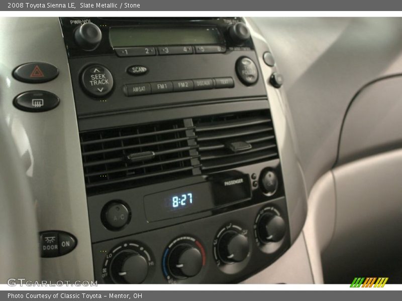 Slate Metallic / Stone 2008 Toyota Sienna LE