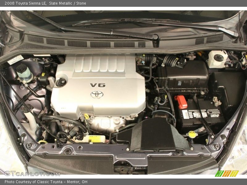 Slate Metallic / Stone 2008 Toyota Sienna LE
