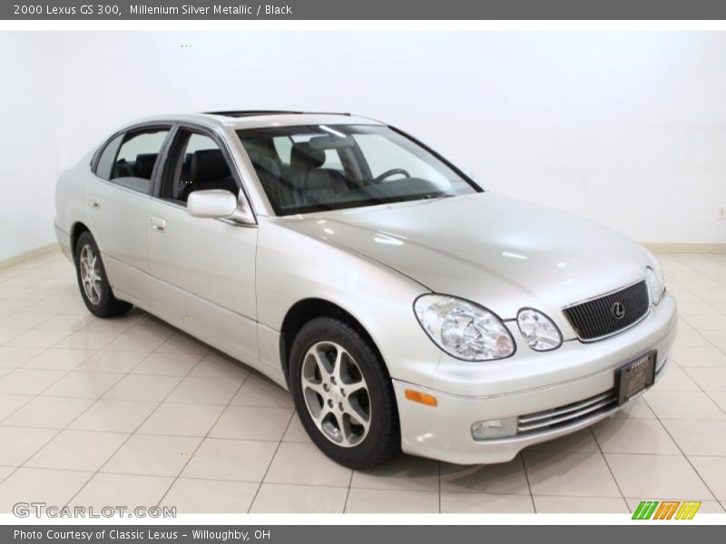 Millenium Silver Metallic / Black 2000 Lexus GS 300
