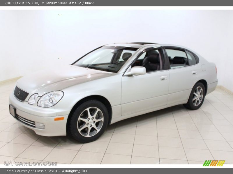 Millenium Silver Metallic / Black 2000 Lexus GS 300