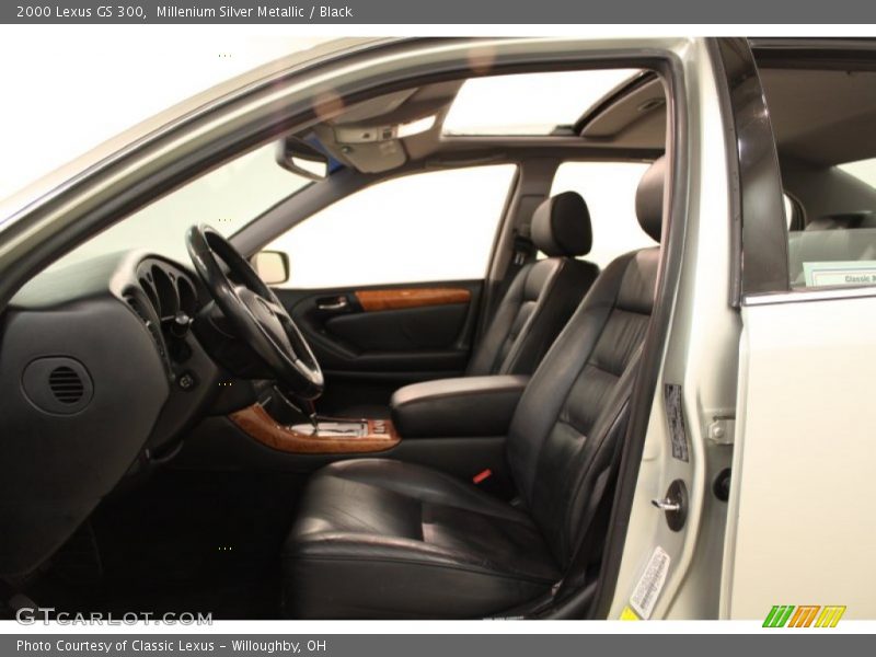 Millenium Silver Metallic / Black 2000 Lexus GS 300