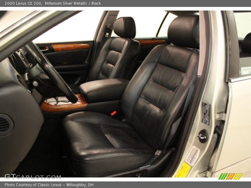 Millenium Silver Metallic / Black 2000 Lexus GS 300
