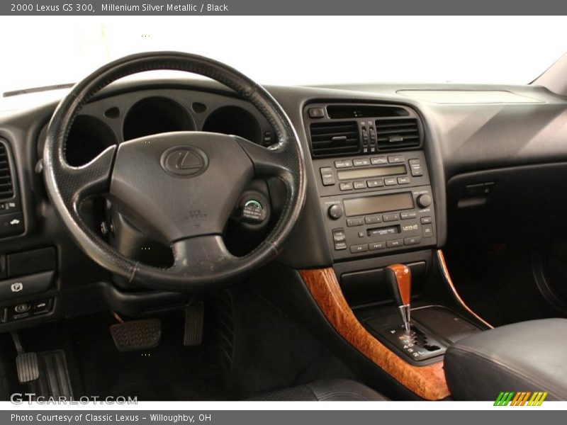 Millenium Silver Metallic / Black 2000 Lexus GS 300