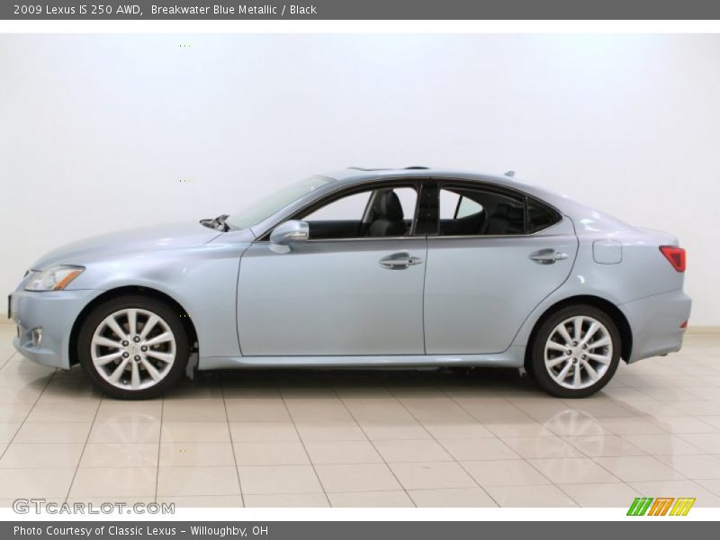  2009 IS 250 AWD Breakwater Blue Metallic