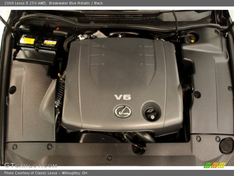  2009 IS 250 AWD Engine - 2.5 Liter DOHC 24-Valve VVT-i V6