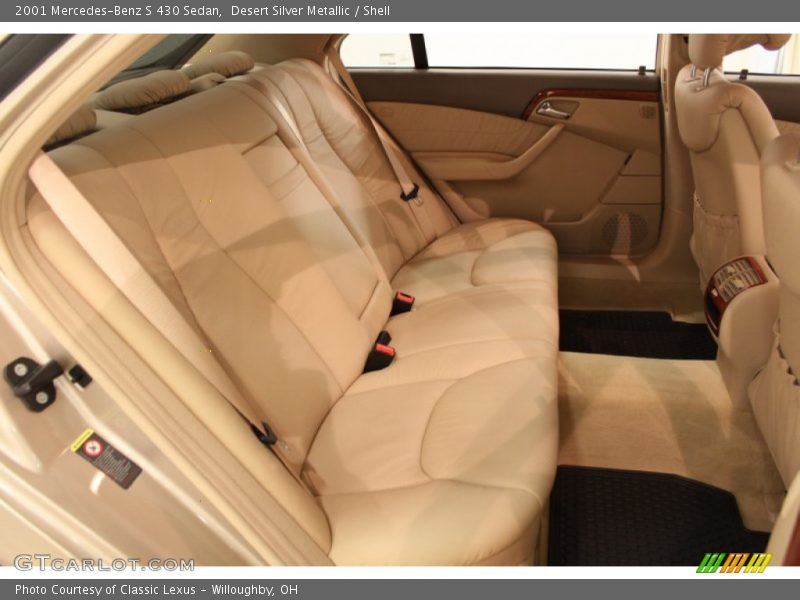 Desert Silver Metallic / Shell 2001 Mercedes-Benz S 430 Sedan