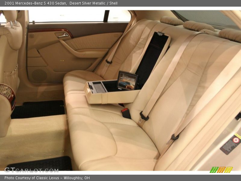 Desert Silver Metallic / Shell 2001 Mercedes-Benz S 430 Sedan