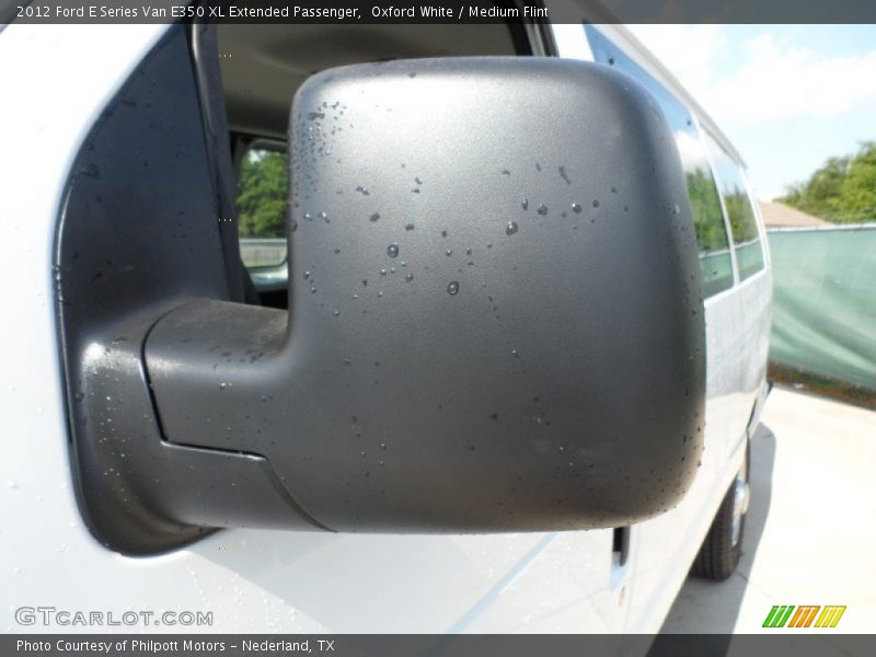 Oxford White / Medium Flint 2012 Ford E Series Van E350 XL Extended Passenger