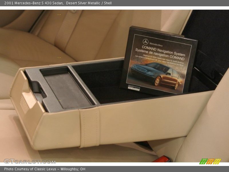Desert Silver Metallic / Shell 2001 Mercedes-Benz S 430 Sedan