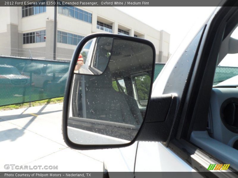 Oxford White / Medium Flint 2012 Ford E Series Van E350 XL Extended Passenger