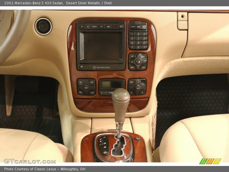 Desert Silver Metallic / Shell 2001 Mercedes-Benz S 430 Sedan