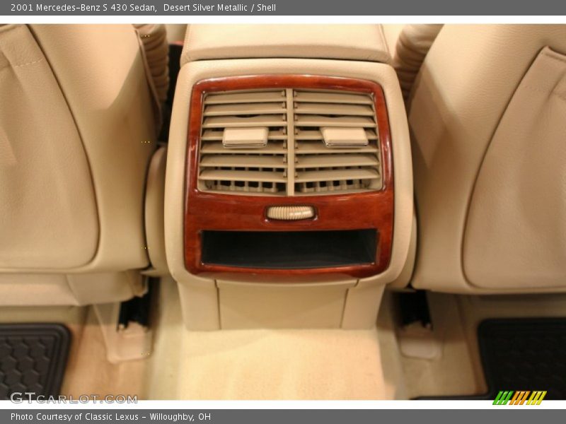 Desert Silver Metallic / Shell 2001 Mercedes-Benz S 430 Sedan