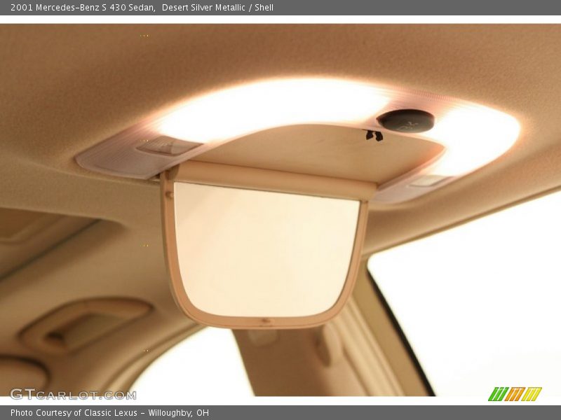 Desert Silver Metallic / Shell 2001 Mercedes-Benz S 430 Sedan