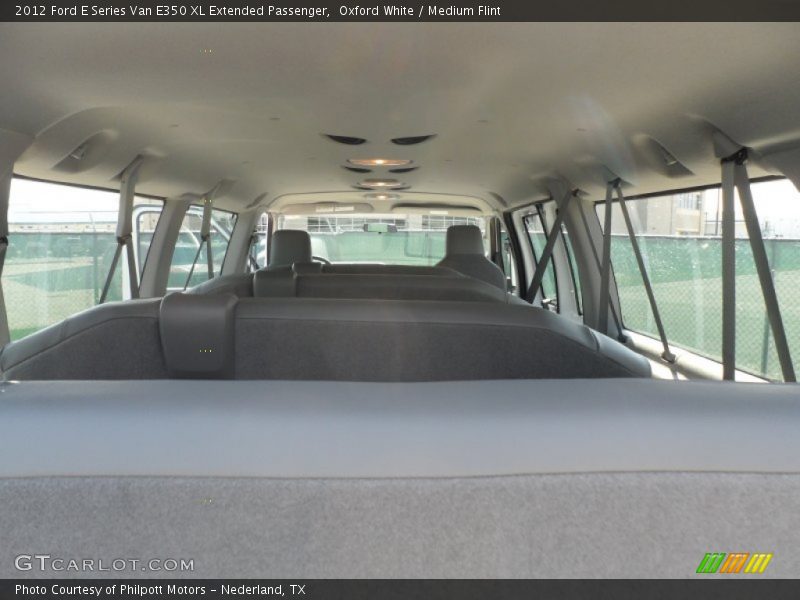 Oxford White / Medium Flint 2012 Ford E Series Van E350 XL Extended Passenger