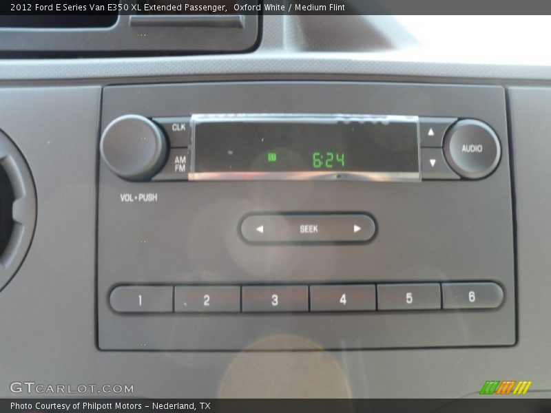 Audio System of 2012 E Series Van E350 XL Extended Passenger