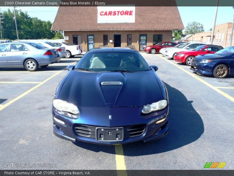 Navy Blue Metallic / Ebony 2000 Chevrolet Camaro Coupe