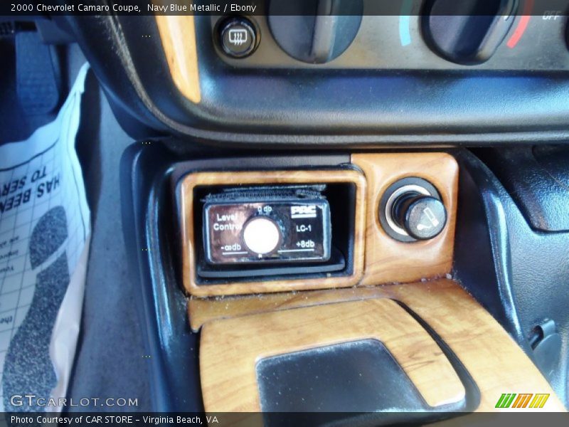 Navy Blue Metallic / Ebony 2000 Chevrolet Camaro Coupe