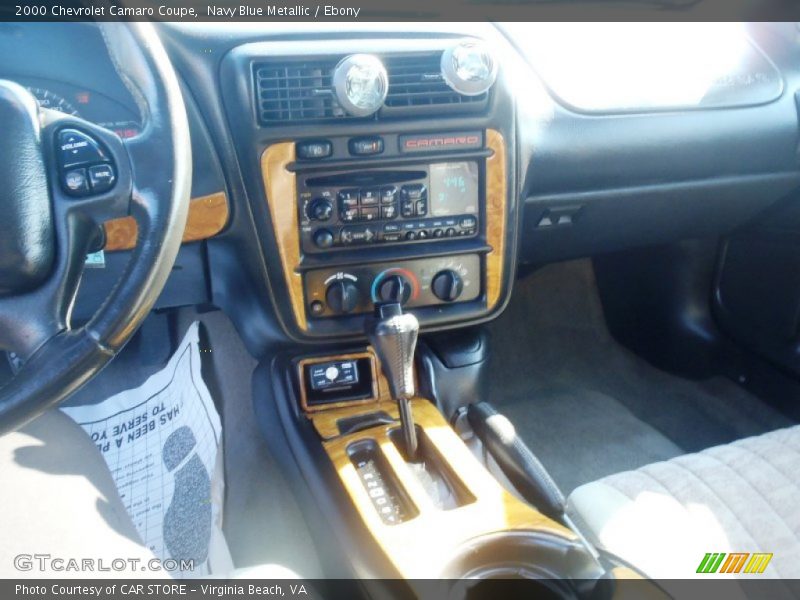 Navy Blue Metallic / Ebony 2000 Chevrolet Camaro Coupe