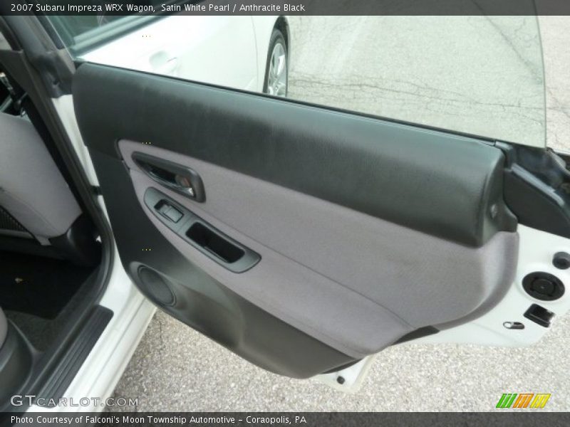 Door Panel of 2007 Impreza WRX Wagon