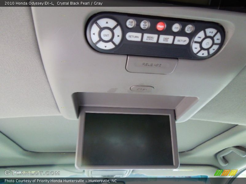 Crystal Black Pearl / Gray 2010 Honda Odyssey EX-L