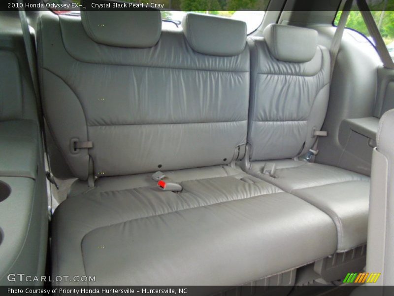 Crystal Black Pearl / Gray 2010 Honda Odyssey EX-L