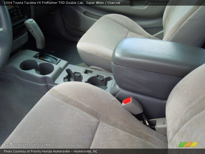 Super White / Charcoal 2004 Toyota Tacoma V6 PreRunner TRD Double Cab