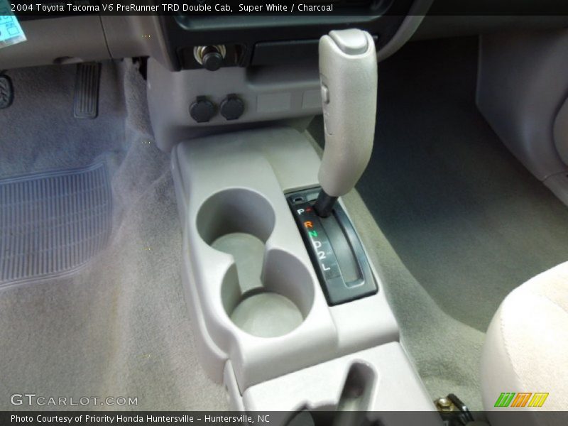 Super White / Charcoal 2004 Toyota Tacoma V6 PreRunner TRD Double Cab