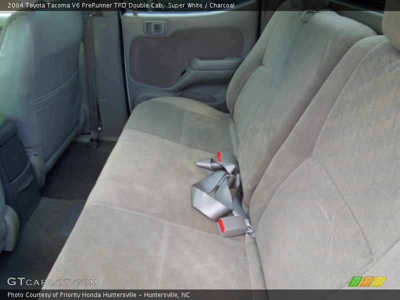 Super White / Charcoal 2004 Toyota Tacoma V6 PreRunner TRD Double Cab