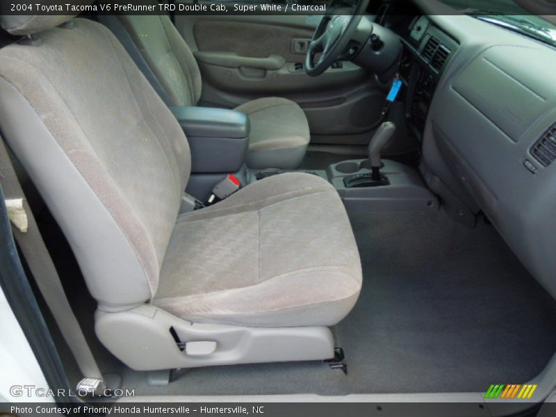 Super White / Charcoal 2004 Toyota Tacoma V6 PreRunner TRD Double Cab