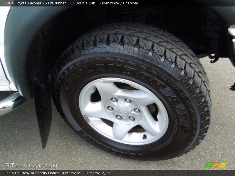 Super White / Charcoal 2004 Toyota Tacoma V6 PreRunner TRD Double Cab