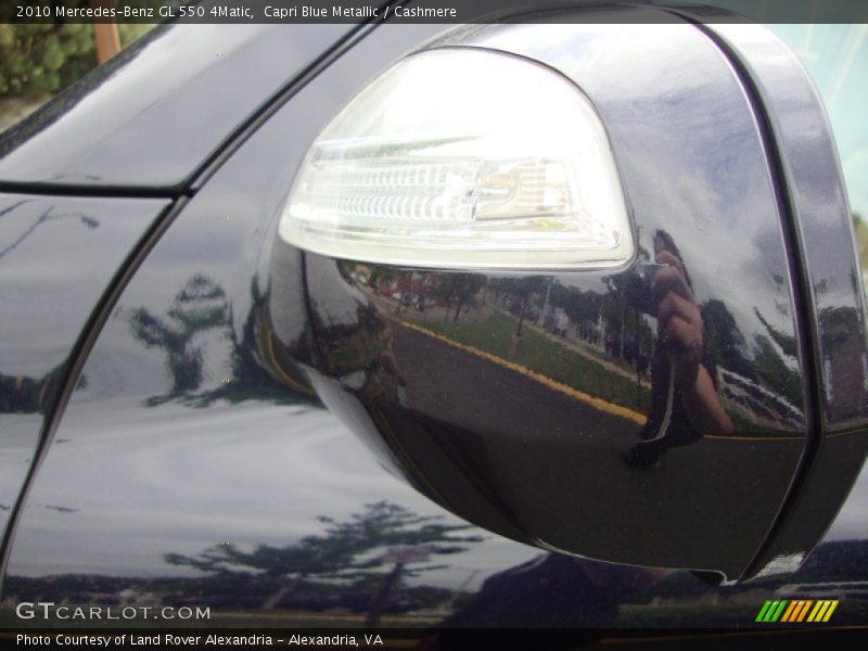Capri Blue Metallic / Cashmere 2010 Mercedes-Benz GL 550 4Matic