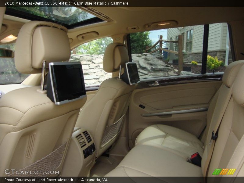 Capri Blue Metallic / Cashmere 2010 Mercedes-Benz GL 550 4Matic
