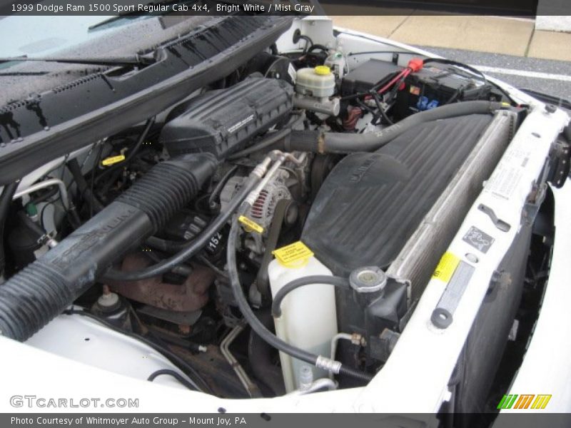  1999 Ram 1500 Sport Regular Cab 4x4 Engine - 5.9 Liter OHV 16-Valve V8
