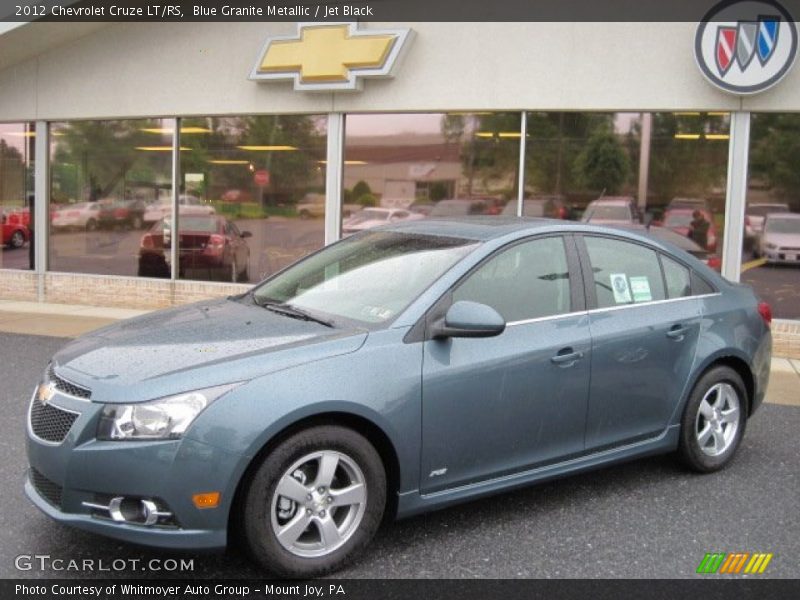 Blue Granite Metallic / Jet Black 2012 Chevrolet Cruze LT/RS