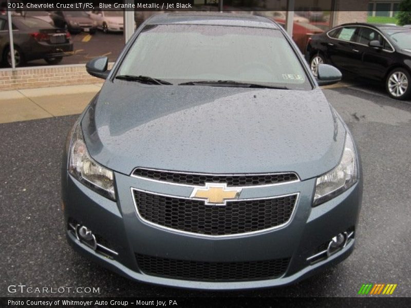 Blue Granite Metallic / Jet Black 2012 Chevrolet Cruze LT/RS