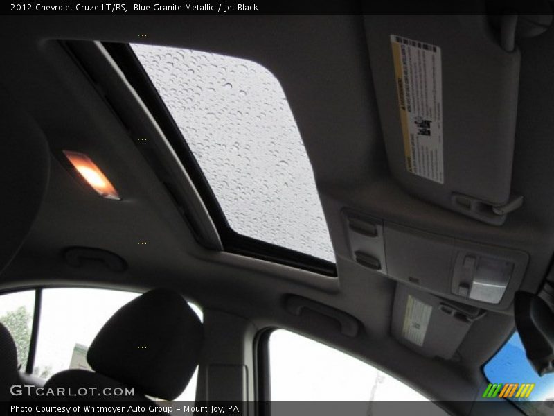 Blue Granite Metallic / Jet Black 2012 Chevrolet Cruze LT/RS