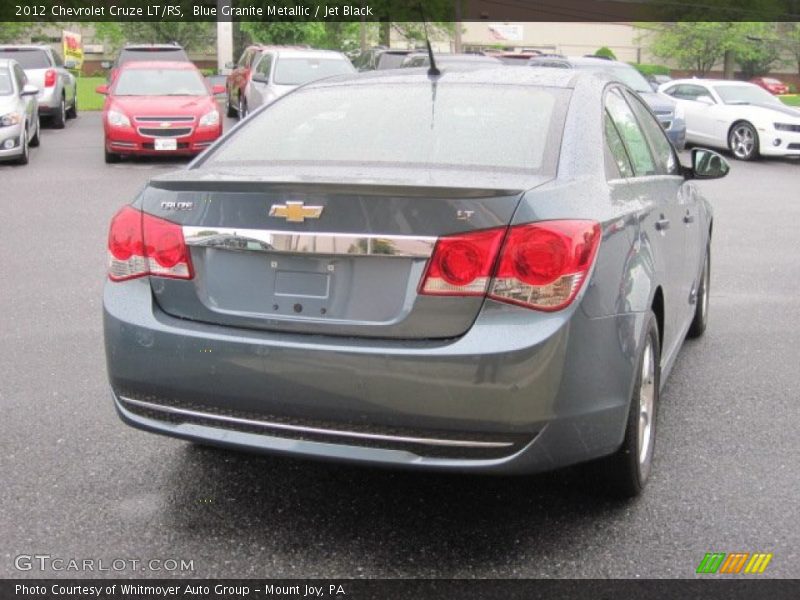 Blue Granite Metallic / Jet Black 2012 Chevrolet Cruze LT/RS