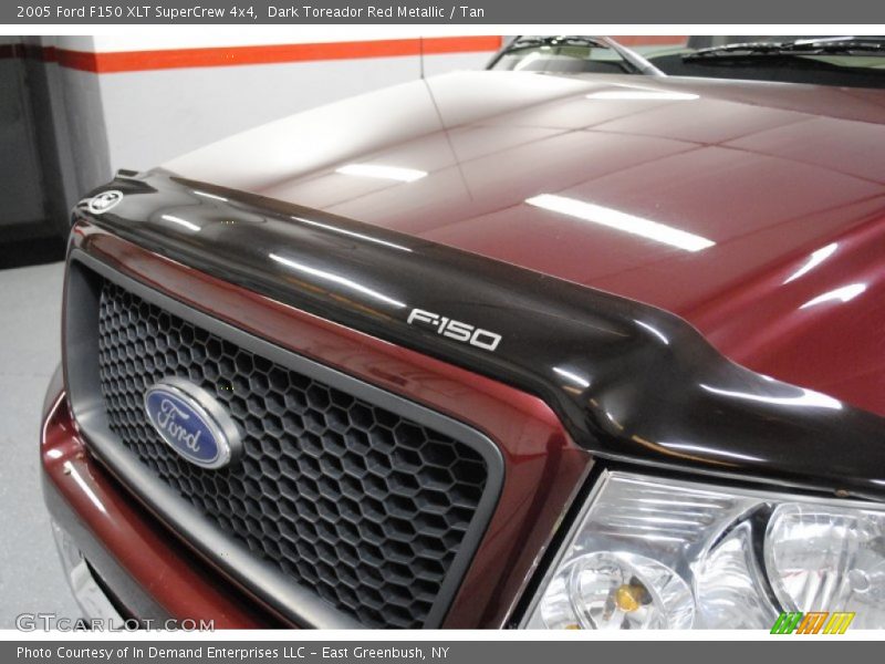 Dark Toreador Red Metallic / Tan 2005 Ford F150 XLT SuperCrew 4x4