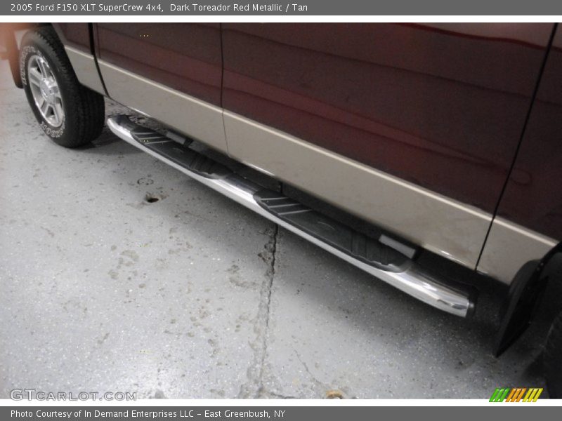 Dark Toreador Red Metallic / Tan 2005 Ford F150 XLT SuperCrew 4x4