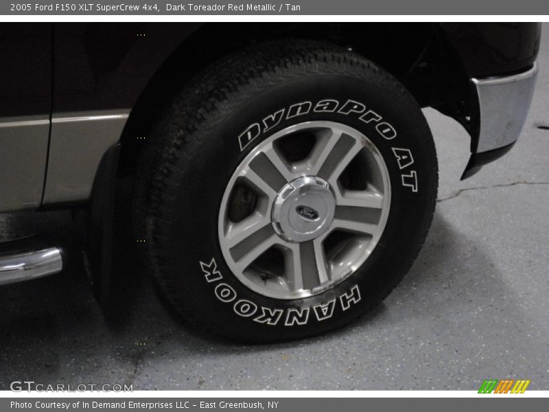 Dark Toreador Red Metallic / Tan 2005 Ford F150 XLT SuperCrew 4x4