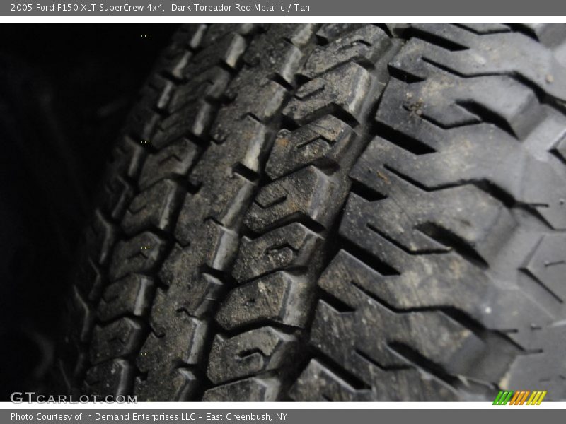 Dark Toreador Red Metallic / Tan 2005 Ford F150 XLT SuperCrew 4x4