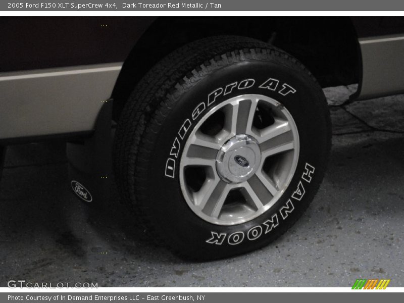Dark Toreador Red Metallic / Tan 2005 Ford F150 XLT SuperCrew 4x4