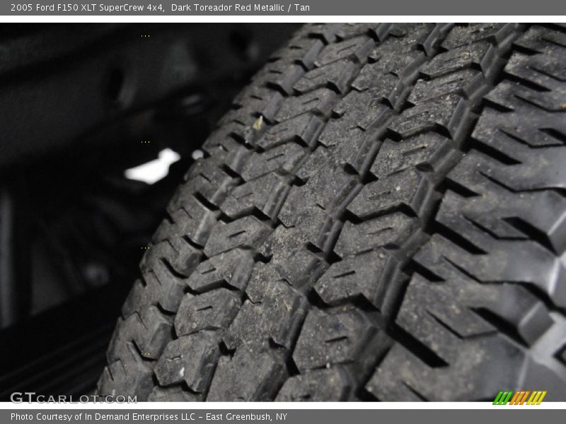 Dark Toreador Red Metallic / Tan 2005 Ford F150 XLT SuperCrew 4x4