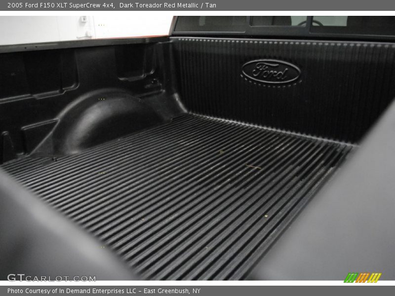 Dark Toreador Red Metallic / Tan 2005 Ford F150 XLT SuperCrew 4x4