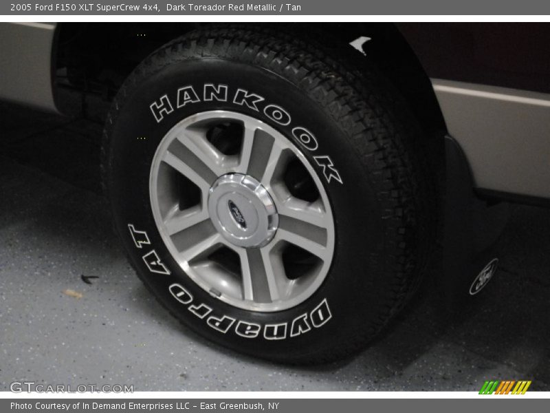 Dark Toreador Red Metallic / Tan 2005 Ford F150 XLT SuperCrew 4x4