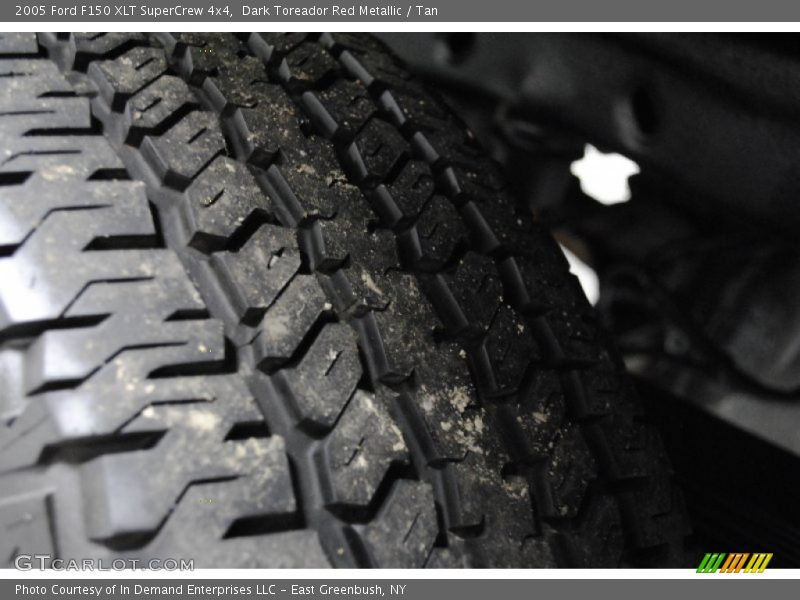 Dark Toreador Red Metallic / Tan 2005 Ford F150 XLT SuperCrew 4x4