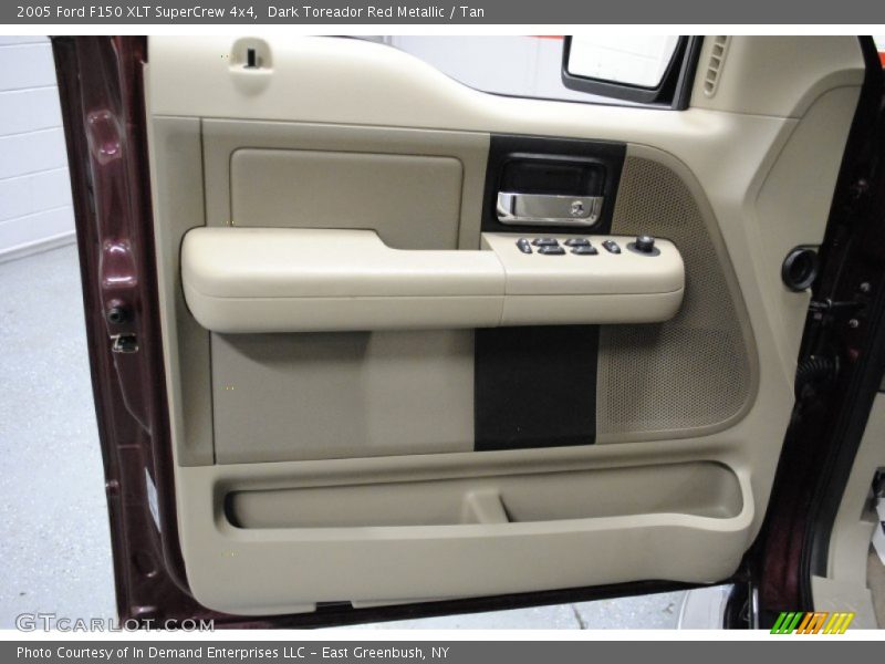 Dark Toreador Red Metallic / Tan 2005 Ford F150 XLT SuperCrew 4x4
