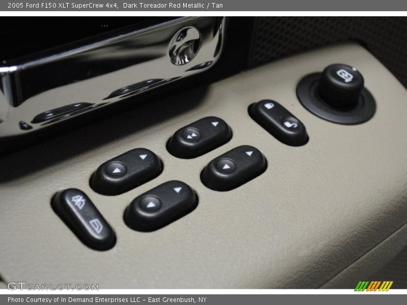 Dark Toreador Red Metallic / Tan 2005 Ford F150 XLT SuperCrew 4x4