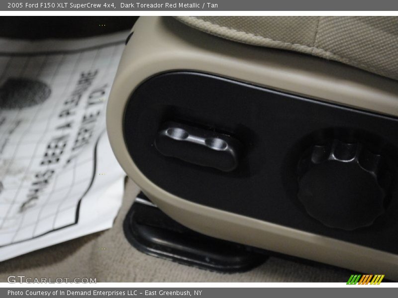 Dark Toreador Red Metallic / Tan 2005 Ford F150 XLT SuperCrew 4x4