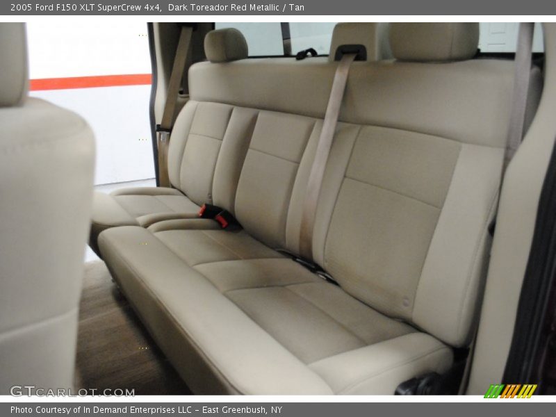 Dark Toreador Red Metallic / Tan 2005 Ford F150 XLT SuperCrew 4x4